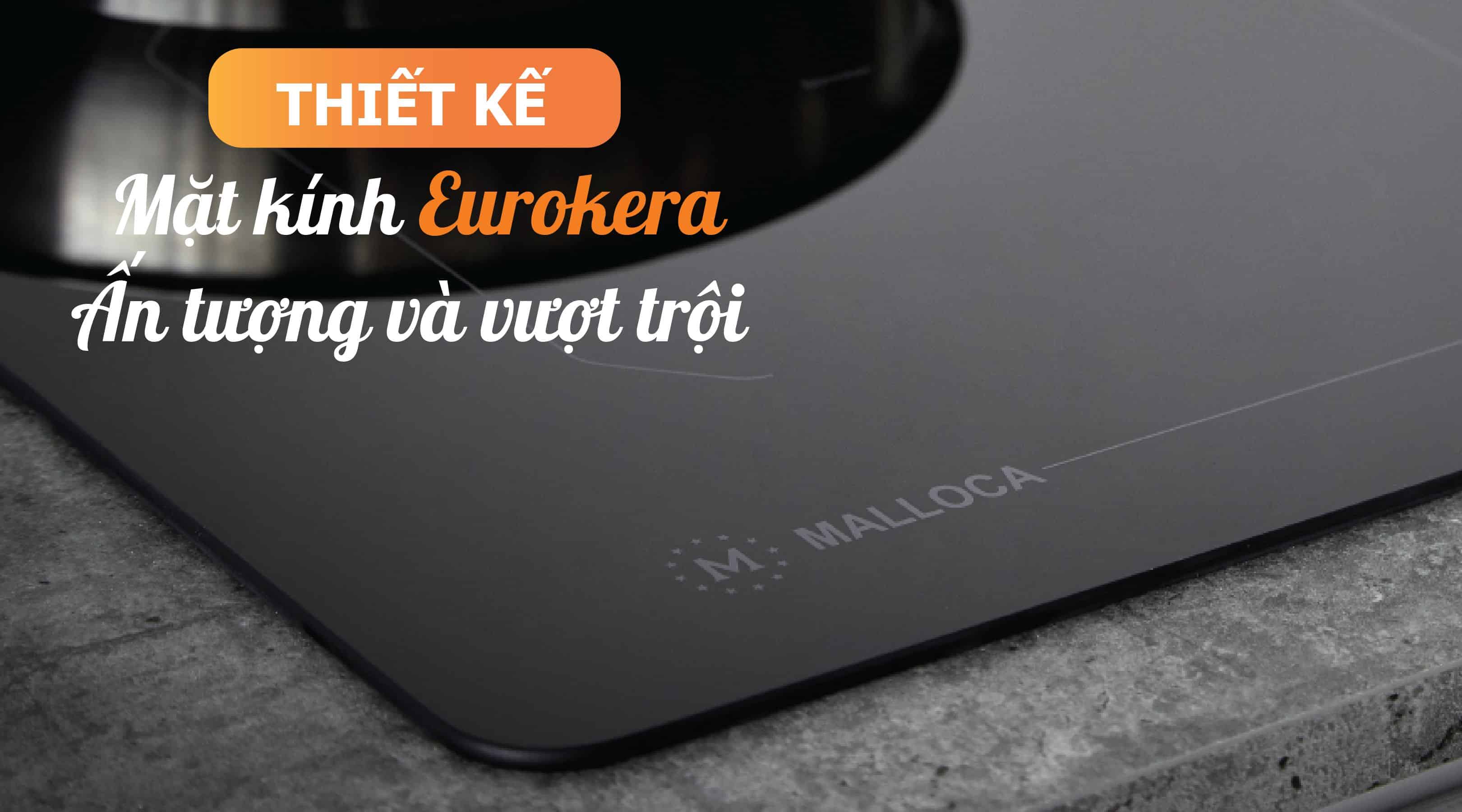 Mặt kính bếp của Malloca MH-04IR